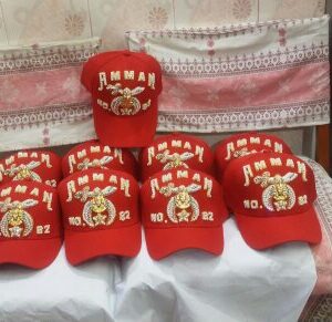 Red Color OES Baseball Cap