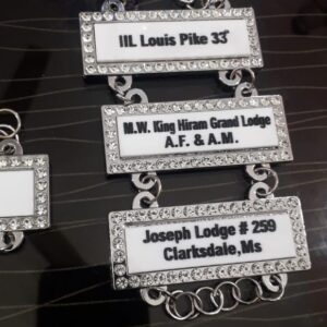 Masonic Name Plates