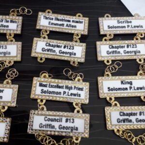 Freemason Masonic Name Plates