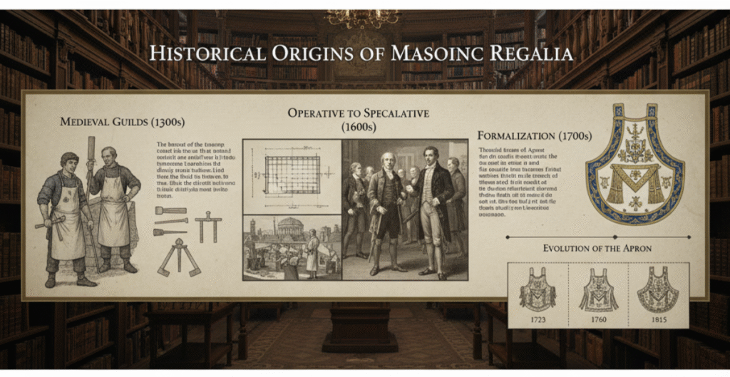 Historical Origins of Masonic Regalia
