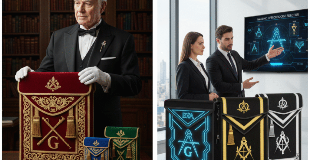 Apron Case Masonic for Officers