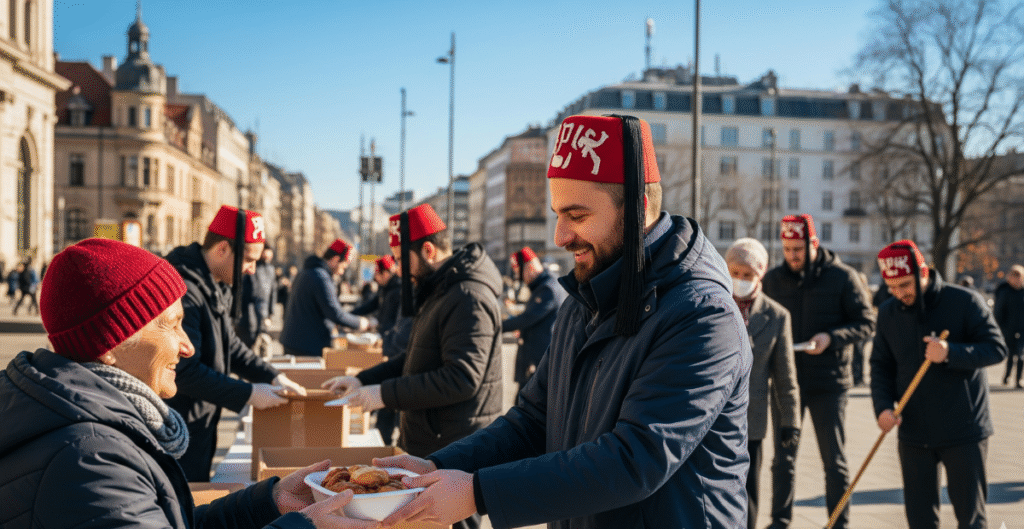 The Fez in Charity and Service
