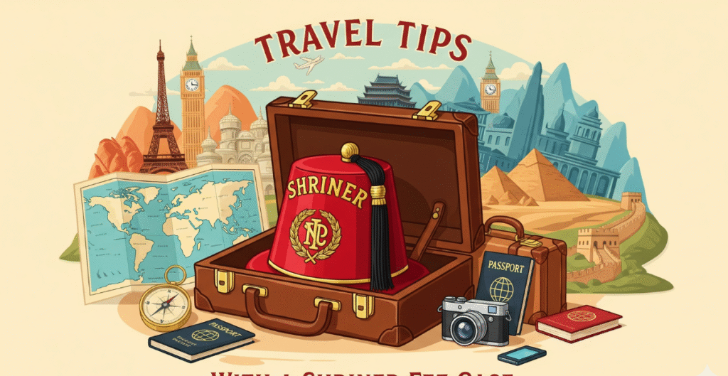 Travel Tips with a Shriner Fez Case