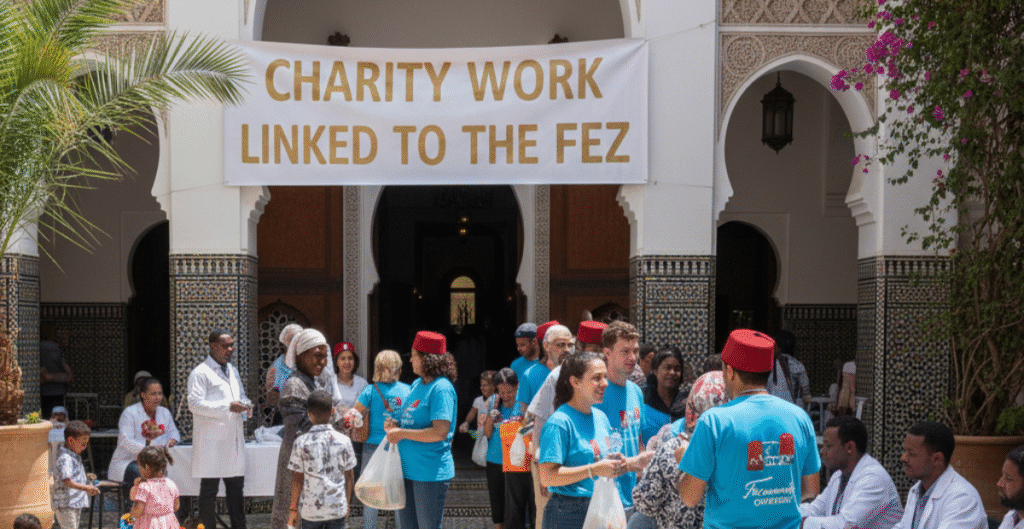 Charity Work Linked to the Fez