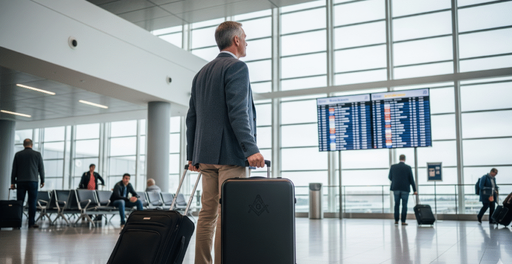 Traveling with Masonic Apron Cases