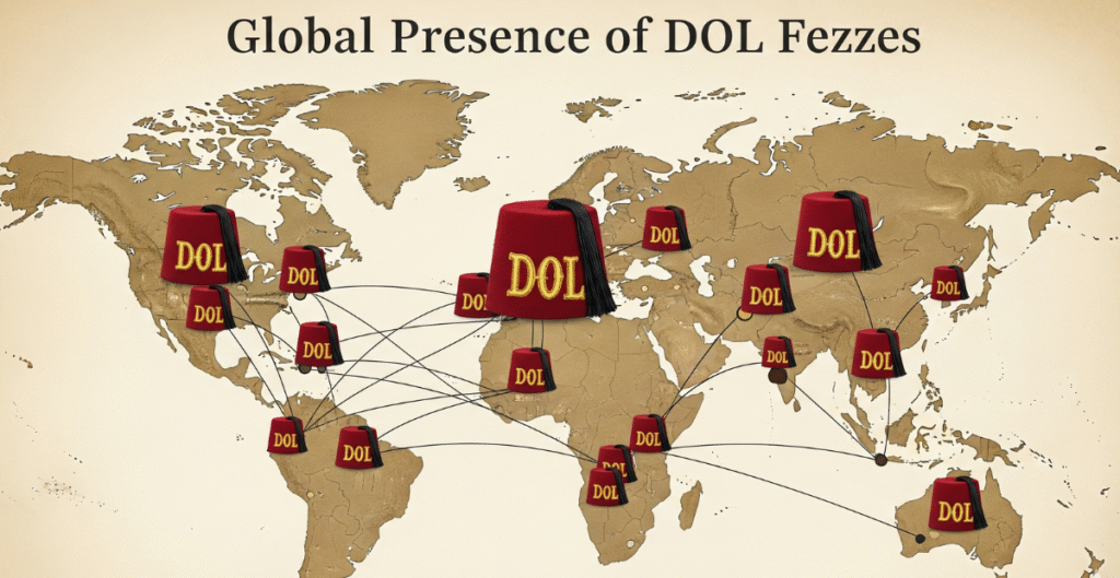 Global Presence of DOL Fezzes