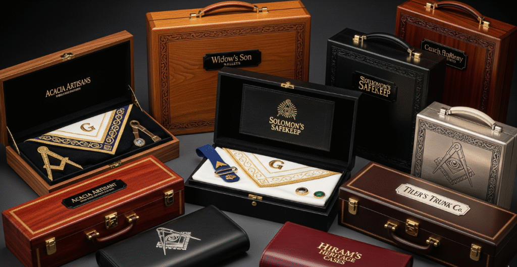 Popular Brands of Masonic Apron Cases