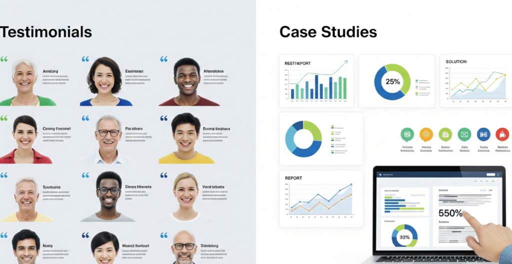 Testimonials and Case Studies