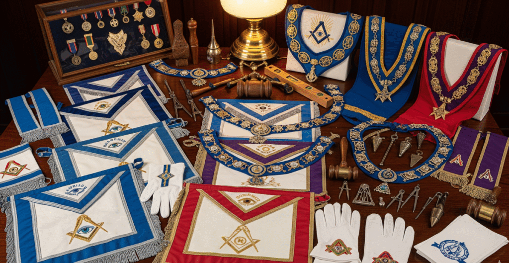 Range of Masonic Regalia Offered