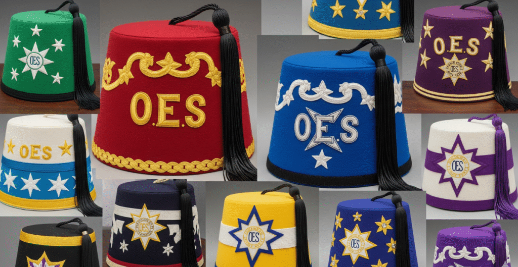 Design and Styles of OES Fezzes