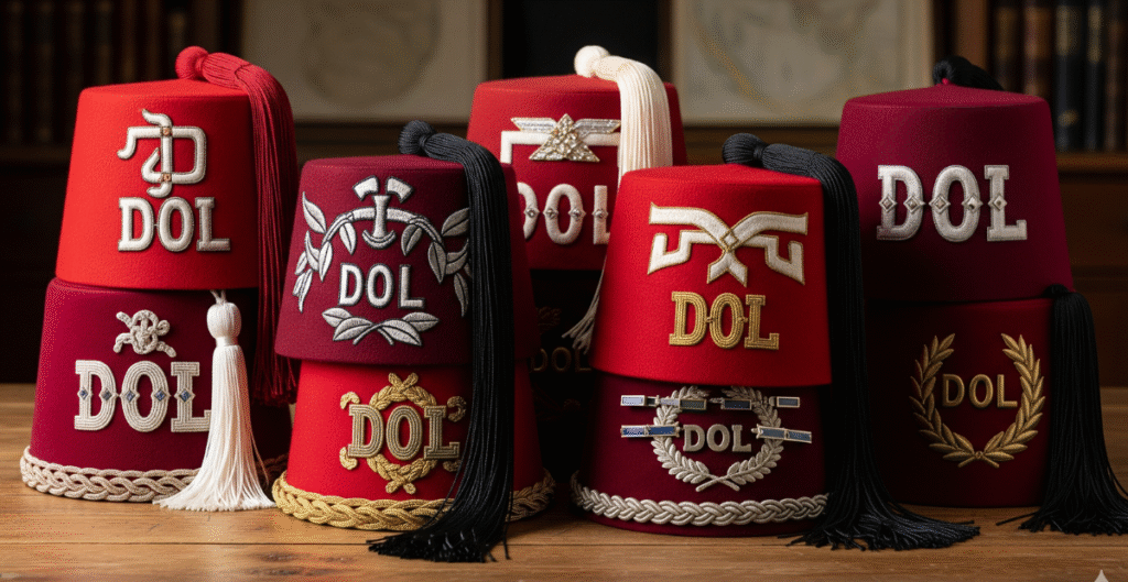 Variations of DOL Fezzes