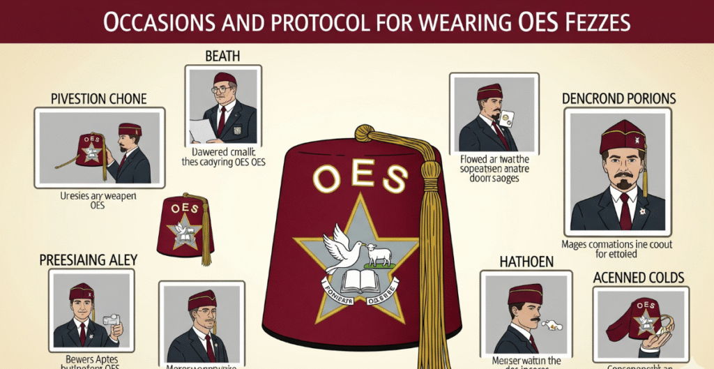 Occasions and Protocol for Wearing OES Fezzes