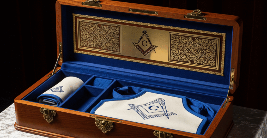 Design Features of Masonic Apron Cases