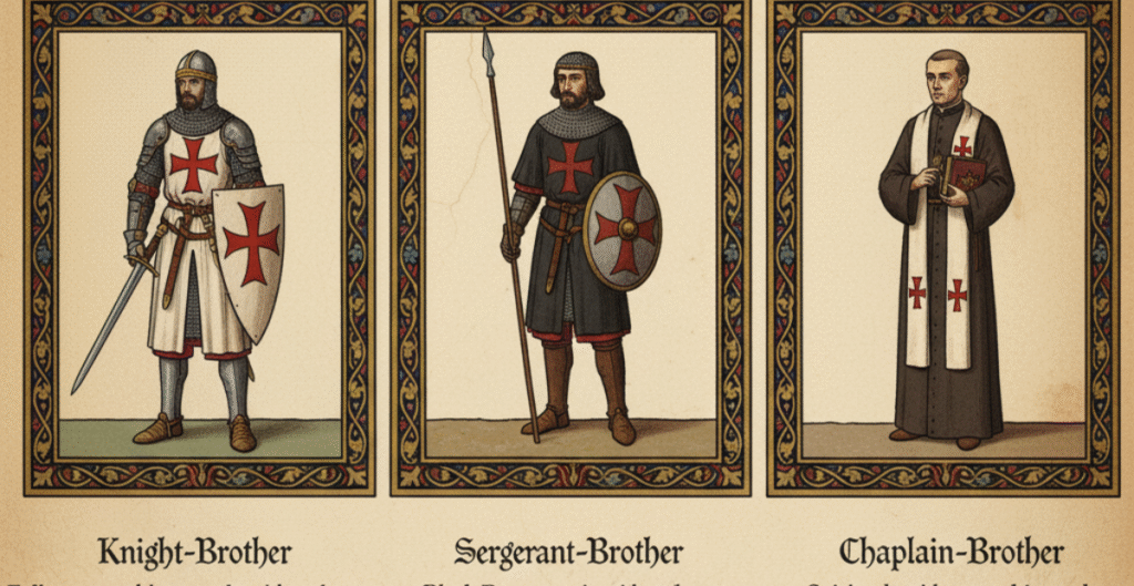 Regalia and Ranks in the Medieval Templar Order