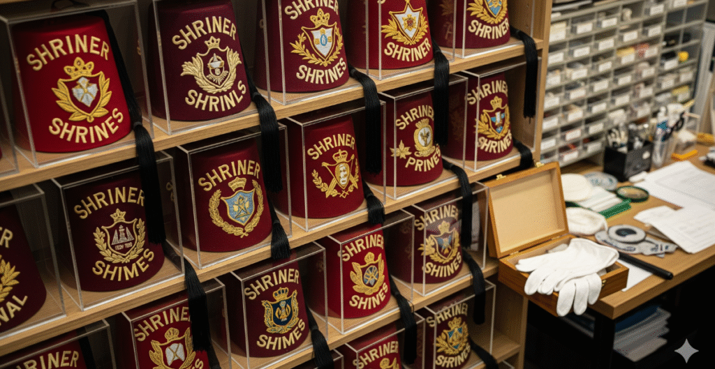Collecting and Preserving Shriner Fezzes