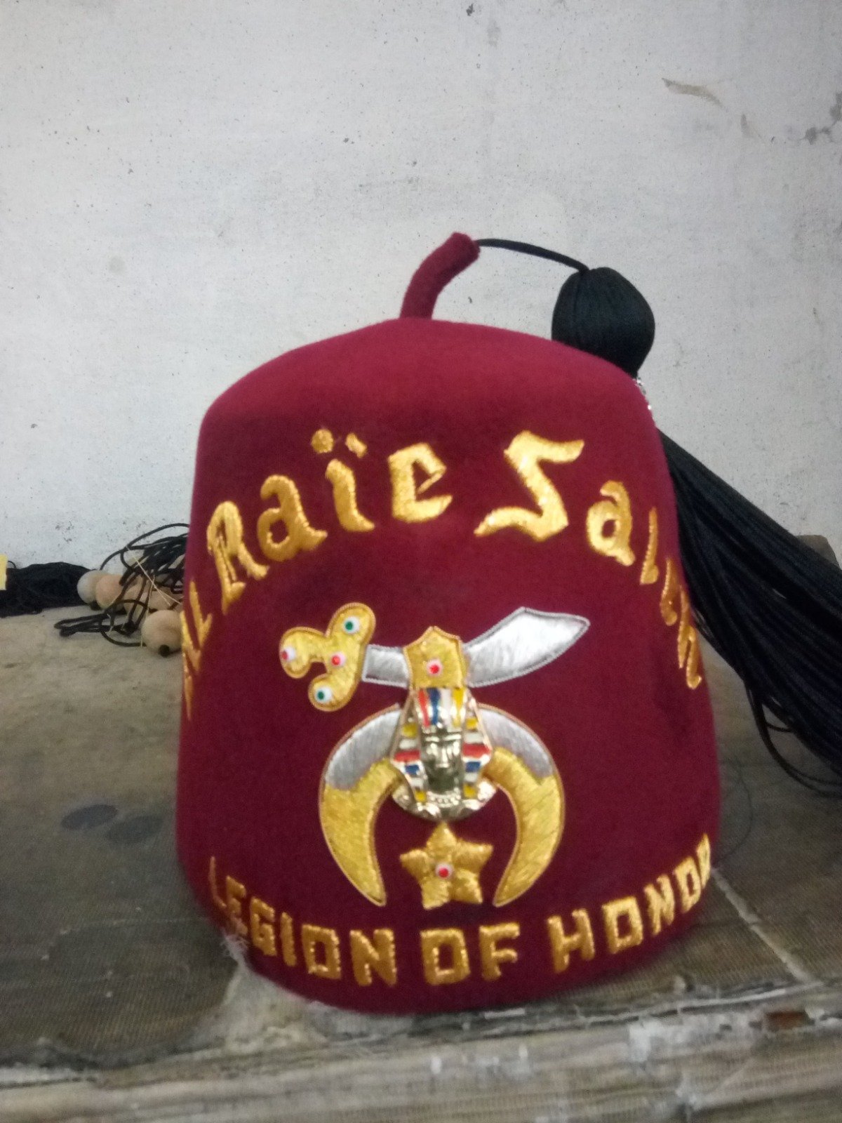Bullion Fez Hat
