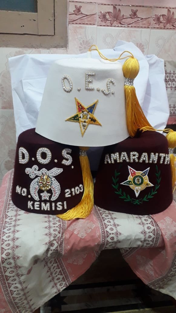 Shrine OES Fezzes With Tassel