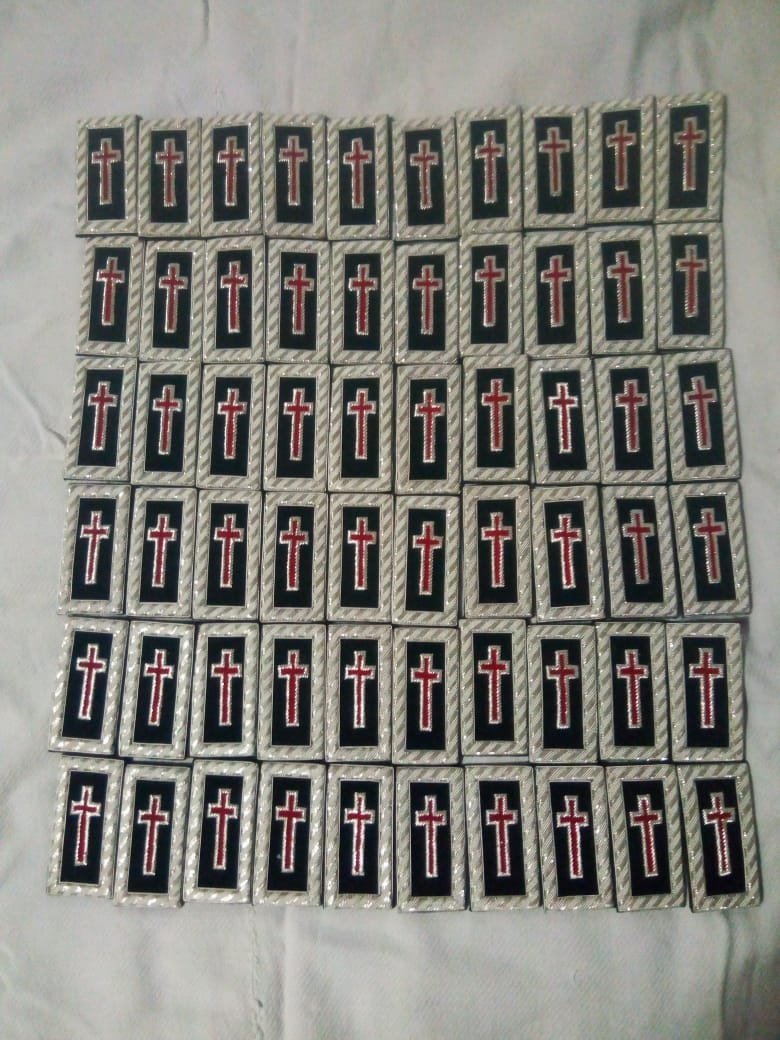 Knight Templar Shoulder Badges