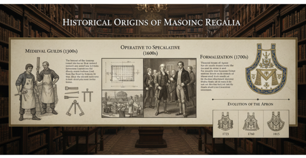 Historical Origins of Masonic Regalia