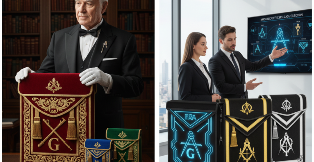 Apron Case Masonic for Officers