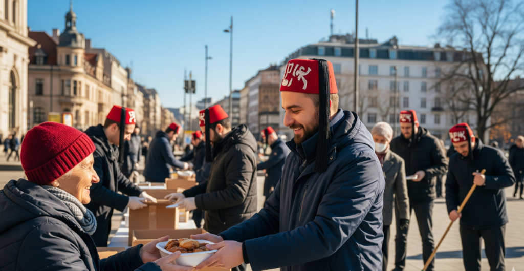 The Fez in Charity and Service