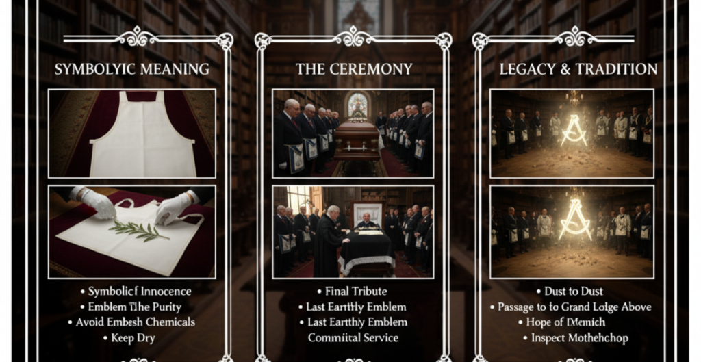 The Apron in Masonic Funerals
