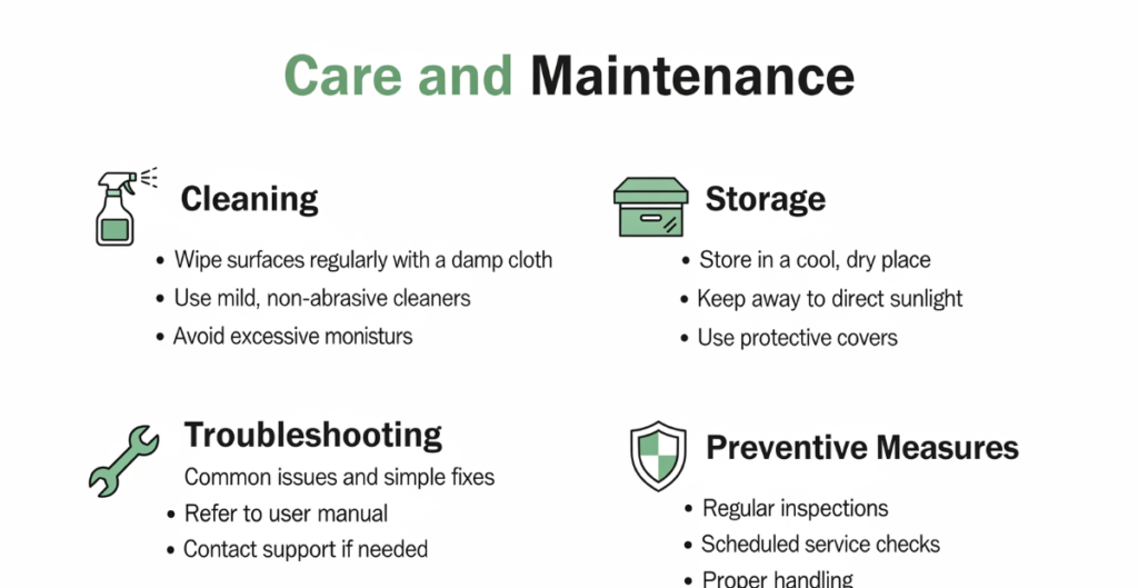 Care and Maintenance