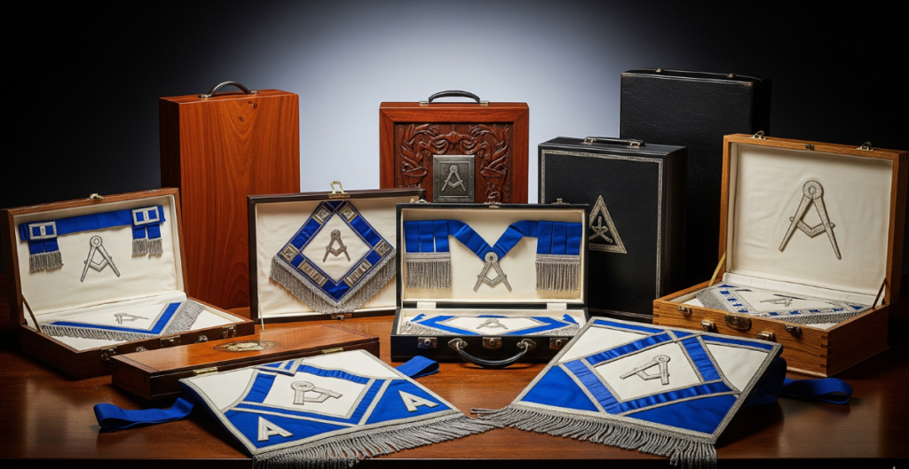 Materials Used in Masonic Apron Cases