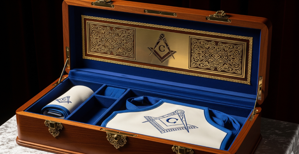 Design Features of Masonic Apron Cases