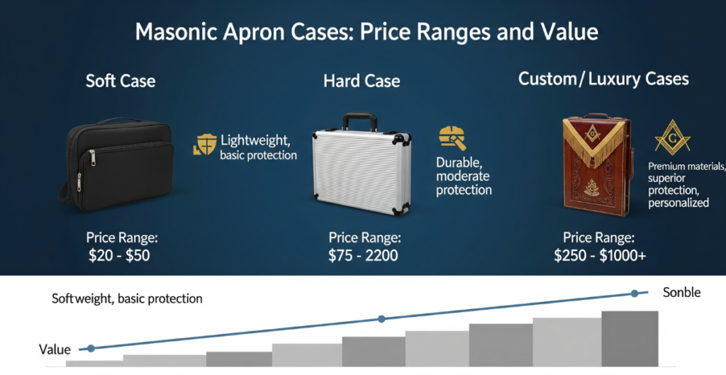 Price Ranges and Value of Masonic Apron Cases
