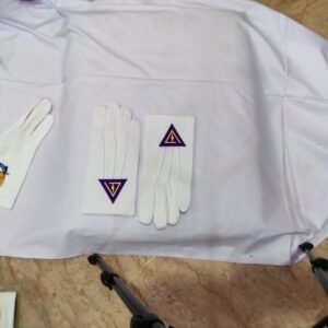 Masonic Embroidered Gloves
