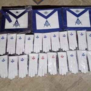 Blue Lodge Masonic Aprons & Gloves