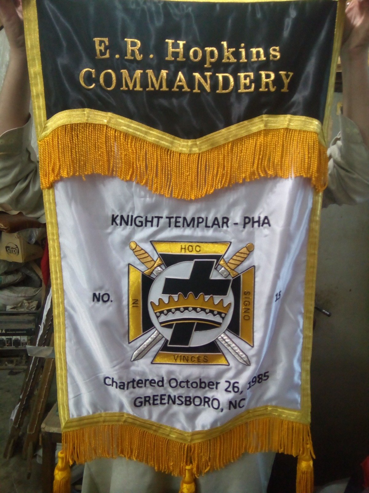 Knight Templar Banner