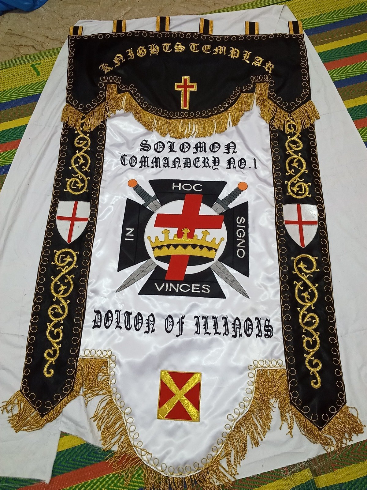 Big Size Embroidered Banner Manufacturer