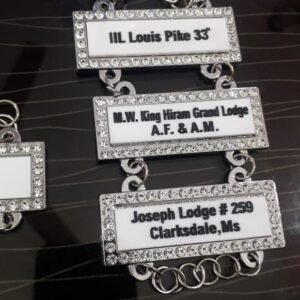 Masonic Name Plates