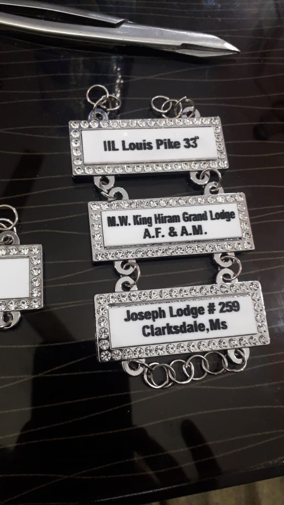 Masonic Name Plates