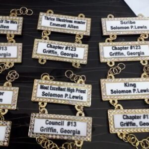 Freemason Masonic Name Plates