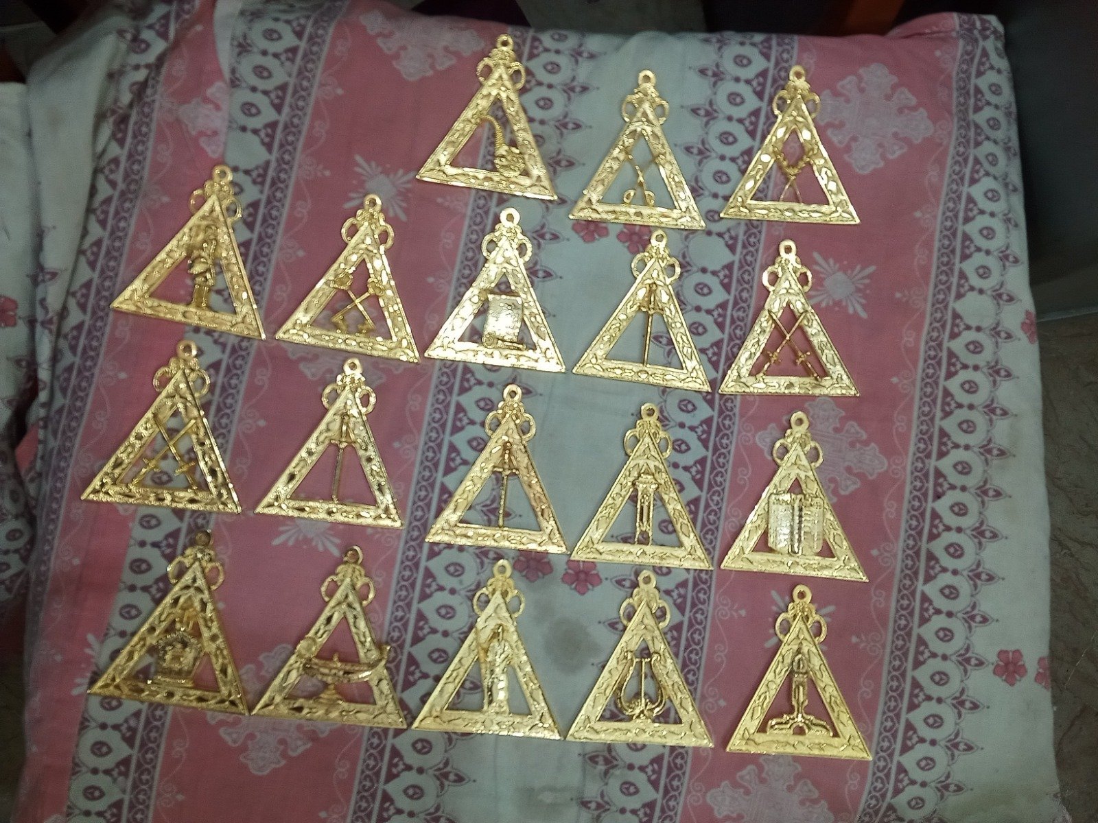 Masonic Officer Collar Jewels