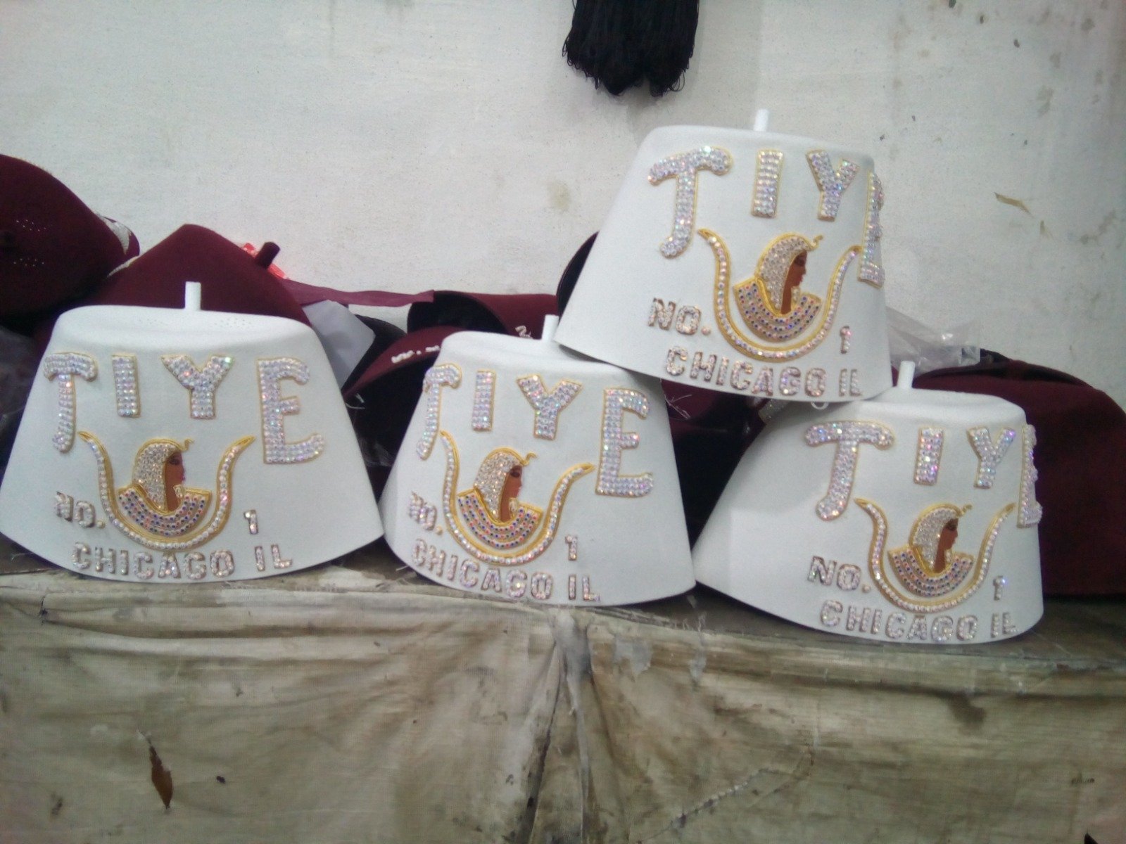 Daughter Masonic Fez Hats
