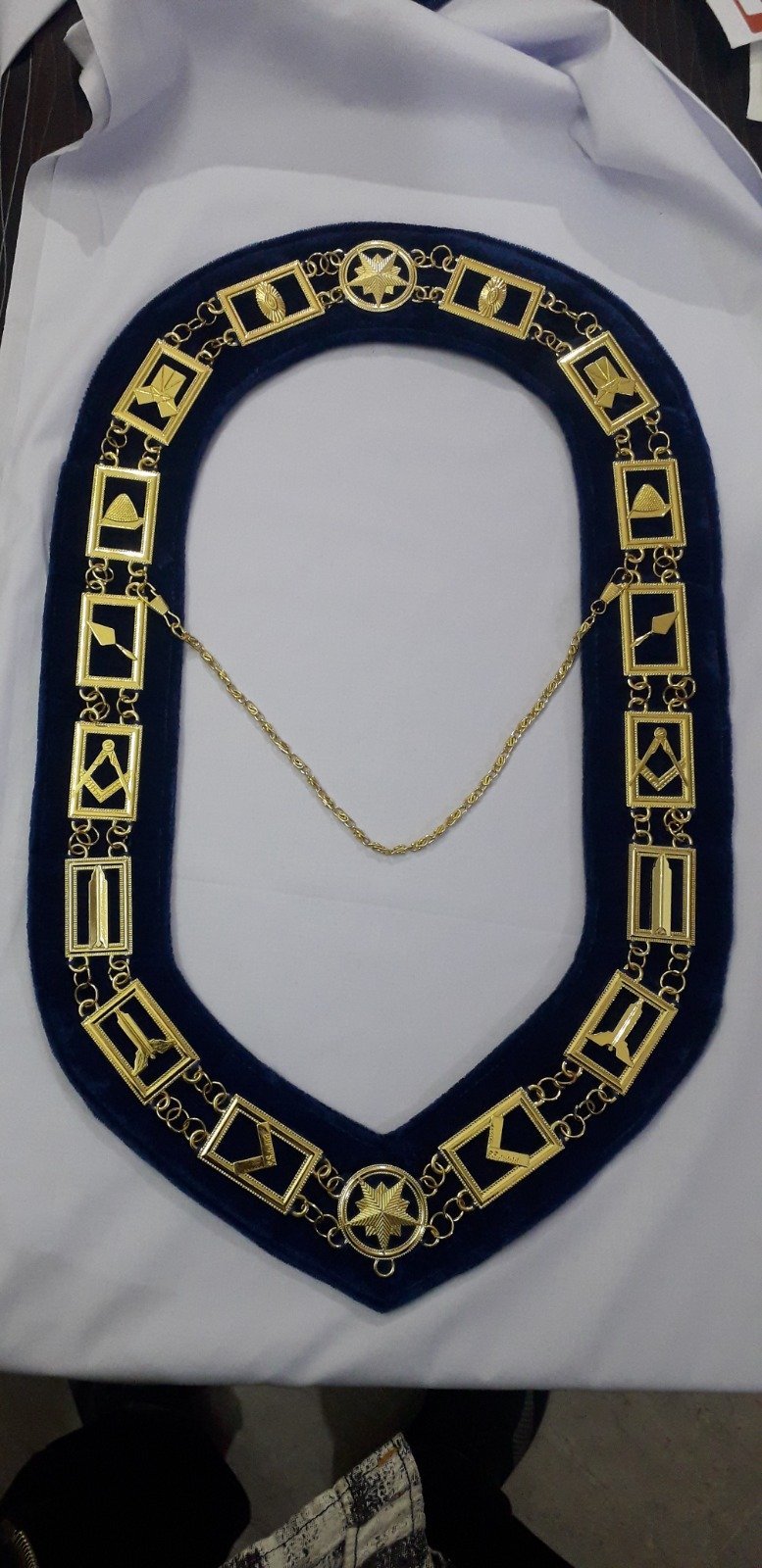 Ceremonial Masonic Chain Collar